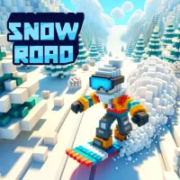 Snow Road: Diversión Infinita en Trineo - Juega Gratis en Slope Rider